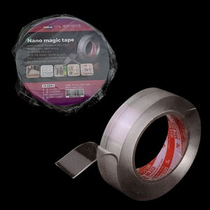 오펠 나노 매직 테이프 2mm x 3cm x 1M 양면 테잎 강력 접착 부착 재활용 가능 액자 그림 카펫 매트