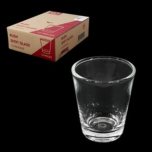 럭키 글라스 소주잔 58ml 12p 더블샷 글라스 칵테일 양주 유리 컵 잔 샷잔