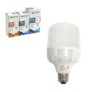 장수 LED 매장 램프 (E26베이스) 18W 27W 주광색 전구색 매장 램프 전구 조명