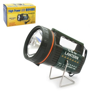 성진 LED 충전식 랜턴 SJ-LED700 손전등 조명 각도 조절 스탠드 캠핑 야외