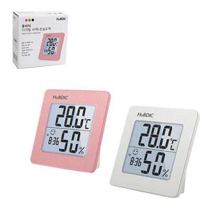 휴비딕 디지털 시계 온습도계 HT-1 온도 습도 기온 시간 시계 알람 차임벨 메모리 LCD 액정