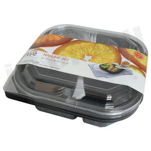 모두원 나누미 3P세트 김밥 샐러드 과일 소풍 나들이 야외 용기 통 그릇 용