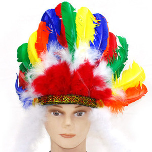 인디언추장모자 인디언 추장 모자 의상 코스프레 이벤트 행사 파티 축제 소품 용