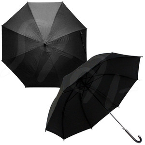 반투명 검정 우산 73cm 블랙 자동 버튼 장마