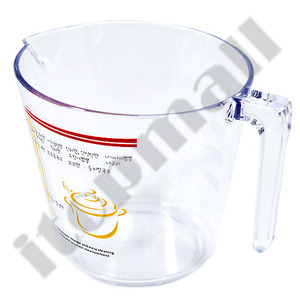 포스 라면물 계량컵 500ml 라면 비이커 비커 용량 계량 눈금 컵 플라스틱