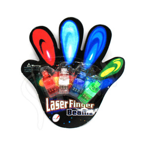 레이져핑거빔(클럽용) 4P 손가락 불빛 빛 라이트 핑거 클럽 파티 이벤트 용품